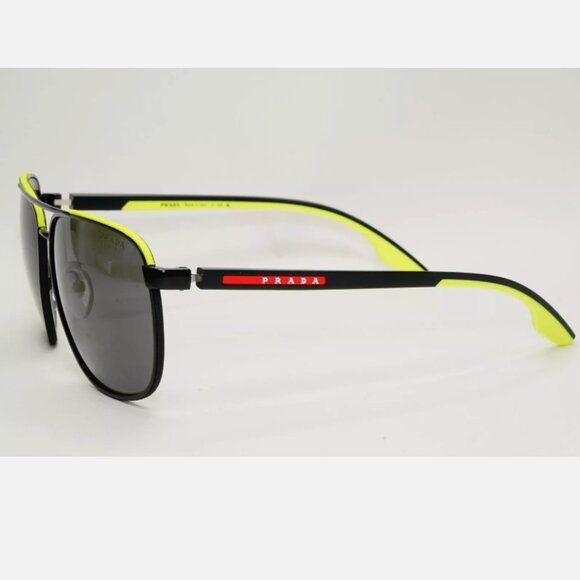 Prada Black Pilot Matte Sunglasses - Picture 3 of 7